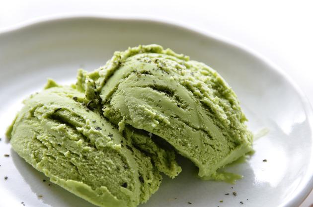 Sladoled od zelenog caja